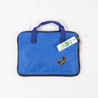 iPad Case Blue - Black with back detail