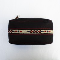 Mask Bag Black with Red seams 