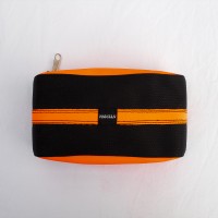 Maskertas Neon Oranje met Zwart