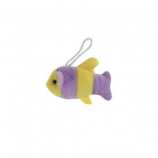 Keychain fish - purple/yellow