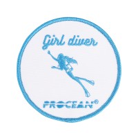 Girl diver badge