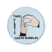 Take plastic badge
