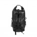 Backpack dry bag black 55 liter