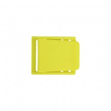 Weight belt buckle plastic yellow