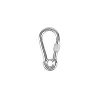 Carabiner with eye&nut 7 cm