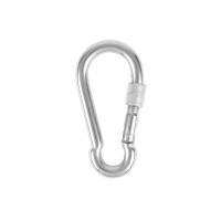 Carabiner with screw 10 cms