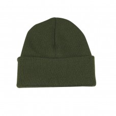 Knitted hat - olive green