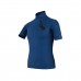 Lycra t-shirt man diver, blauw