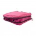 Sidemount storage pocket with ss snap haken pink