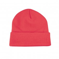 Knitted hat - red