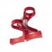 Butterfly clamp red