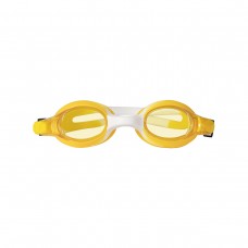 Kinderschwimmbrille Gelb weiß