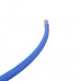 TEK Regulator hose 100 cms blue
