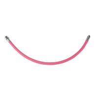 TEK regulator hose 50 cms pink