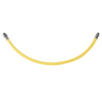 TEK regulator hose 75 cms yellow