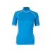 Lycra dames shirt, blauw