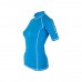 Lycra Shirt Dammen, blau