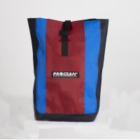 sac pour ordinateur portable XL noir-rouge-bleu
