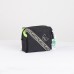 Accessoire tas groen-zwart