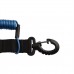 Clip shock line 1.8 mtr, hook and splitring blue