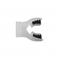 Mouthpiece silicon black/transparant