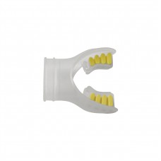 Mouthpiece silicon yellow/transparant