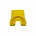 Orthodontic mouthpiece yellow