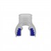 Mouthpiece silicon blue/transparant