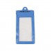 Waterproof phone cover light blue