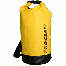 Drybag 10 liter dark yellow/black