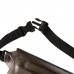 Drybag waist pouch transparant black