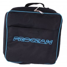 Regulator bag with blue seams