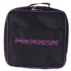 Regulator bag with purple seams