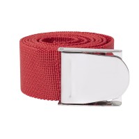 Weight belt strap red including buckle