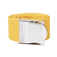 Weight belt strap yellow including buckle