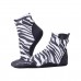 Neopren socks, zebra
