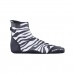 Neopren socks, zebra