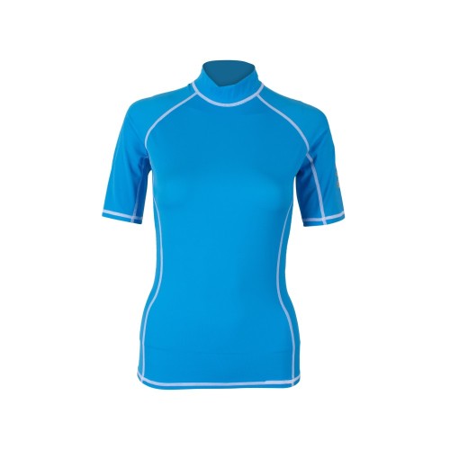 Lycra dames shirt - blauw Maat XL