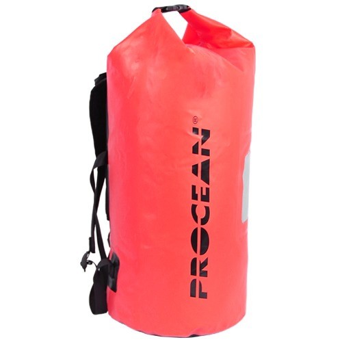 Droog rugzak 60L - rood