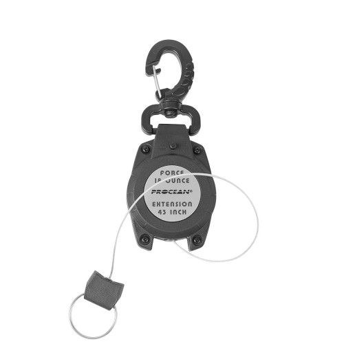 Retractor stop met splitring