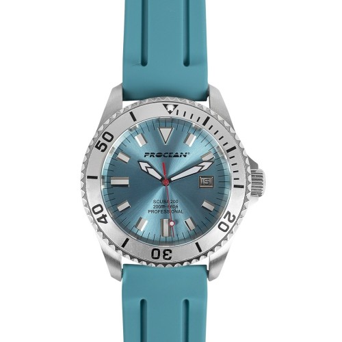 Procean horloge - zeeblauw