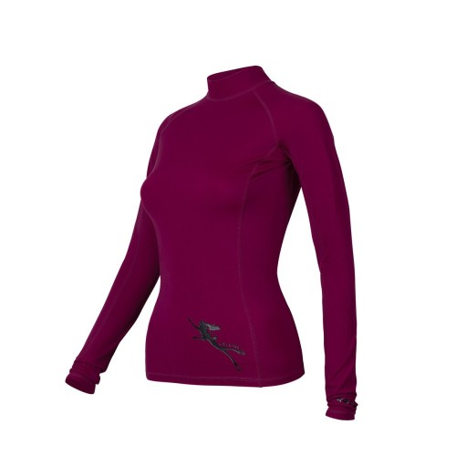 Lycra lady diver longsleeve - fuchsia