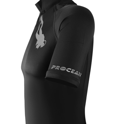 Lycra heren diver - zwart