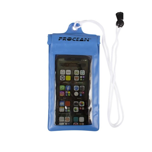 Waterdichte telefoonhoes - licht blauw