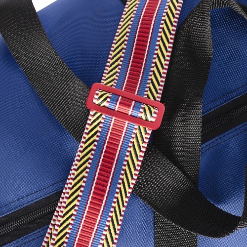 Weekend tas - Blauw/Zwart