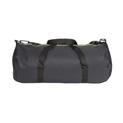 Weekend tas - Zwarte/Geel gestreepte medium tas