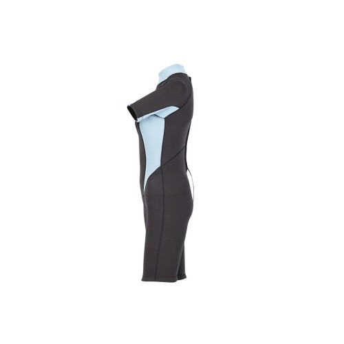 Shorty dames - zwart/blauw