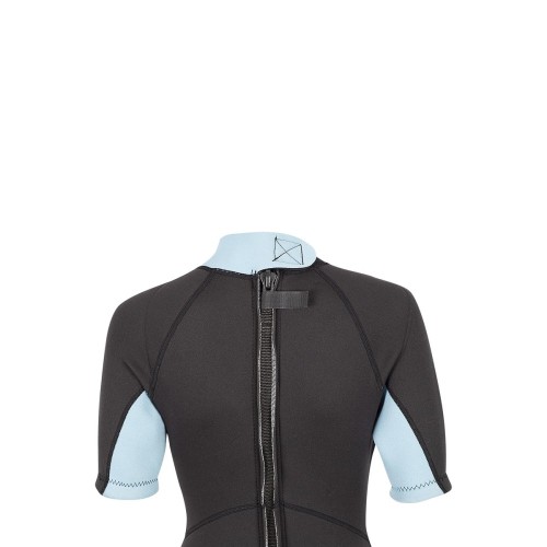 Shorty dames - zwart/blauw