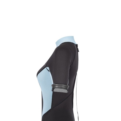 Shorty dames - zwart/blauw