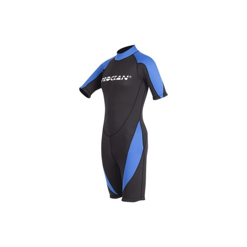 Shorty man - zwart/blauw